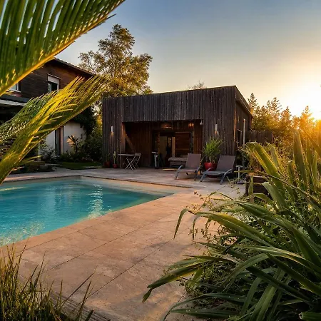 Βίλα Mediterranean House Private Pool Ac Garden Aubais