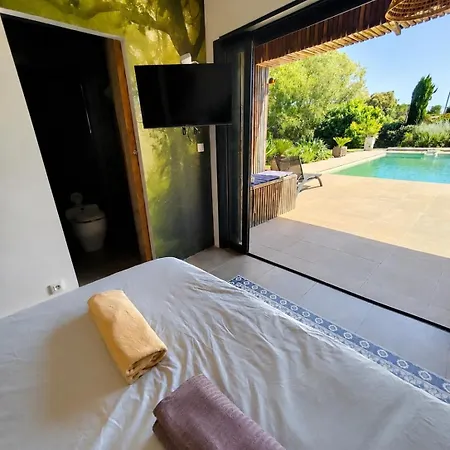 Mediterranean House Private Pool Ac Garden